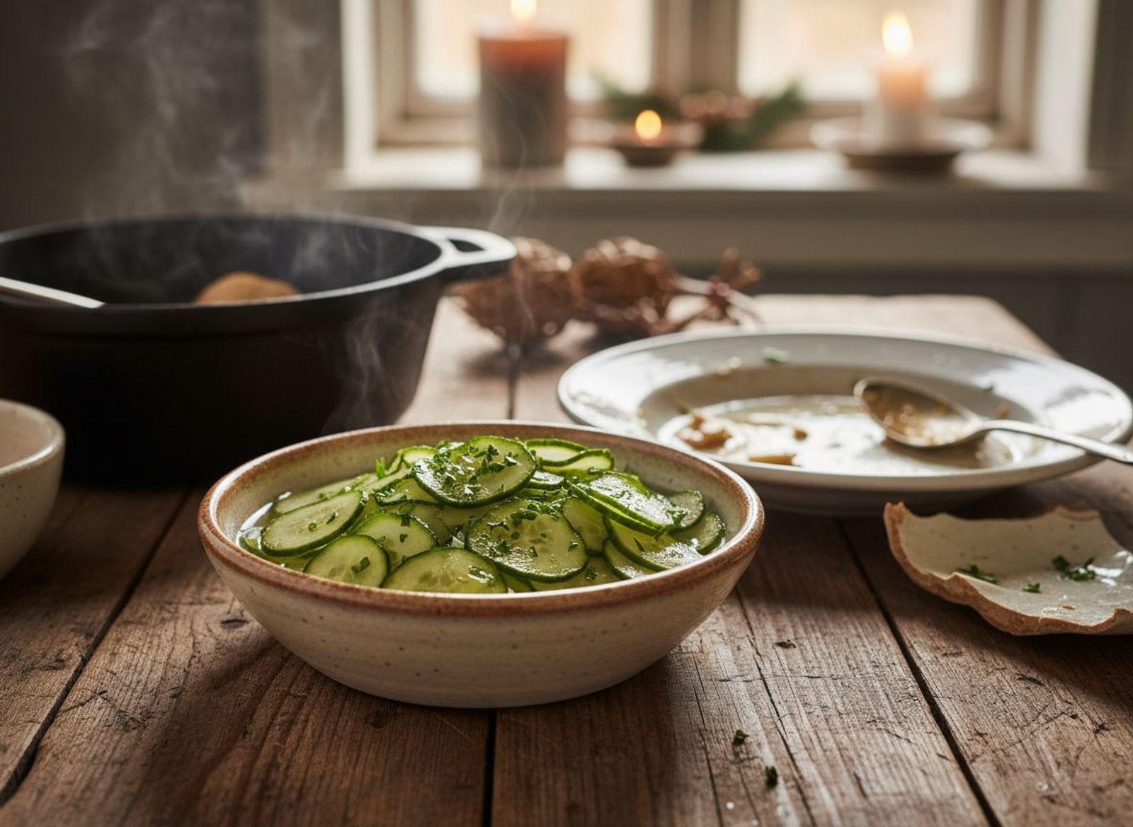 Syltet agurkesalat