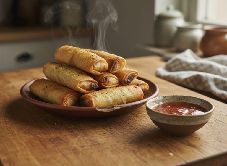 Forårsruller i airfryer