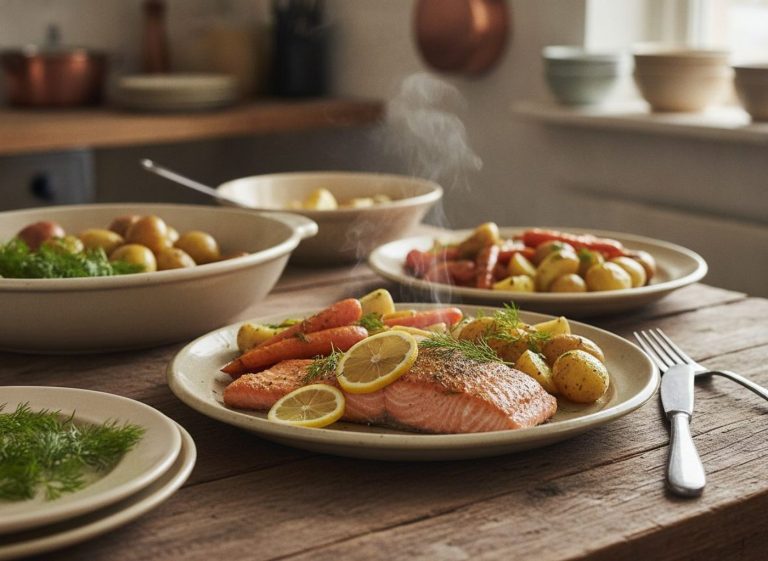 Saftig laks i airfryer