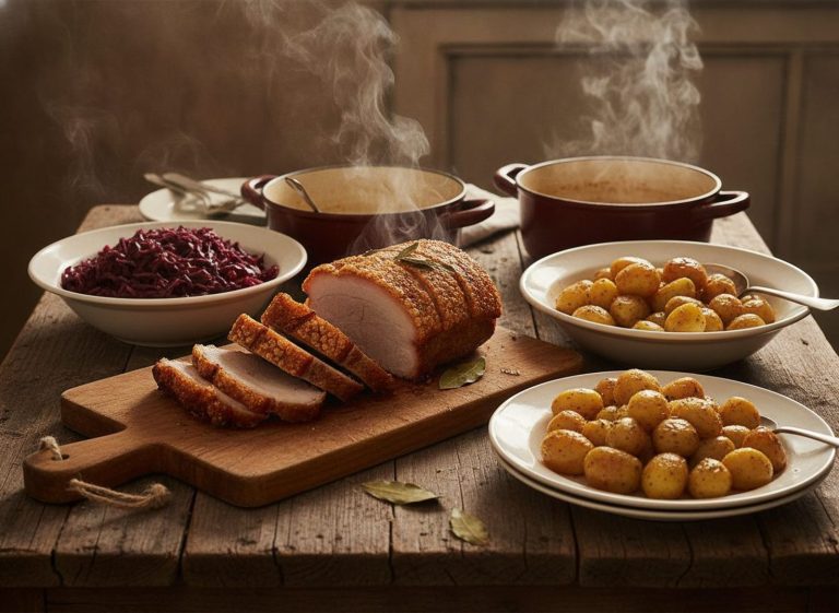 Ribbensteg med sprød svær