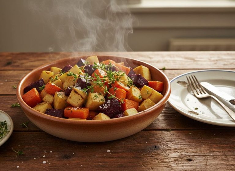 Rodfrugter i airfryer
