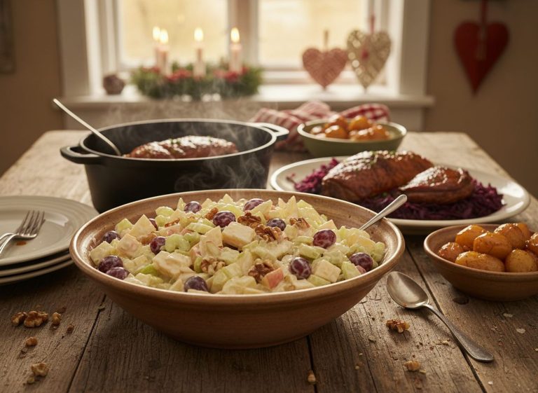 Klassisk waldorfsalat